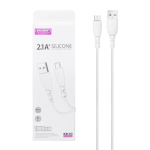 کابل شارژ اندروید Koluman مدل KD-03 - سفید