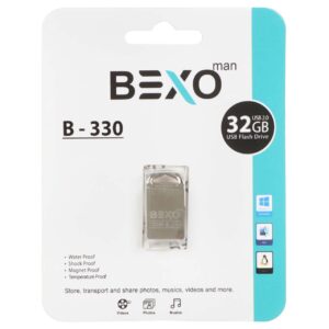 BEXO B-330 USB2.0 Flash Memory - 32GB (گارانتی داده پردازی آواتک) نقره ای